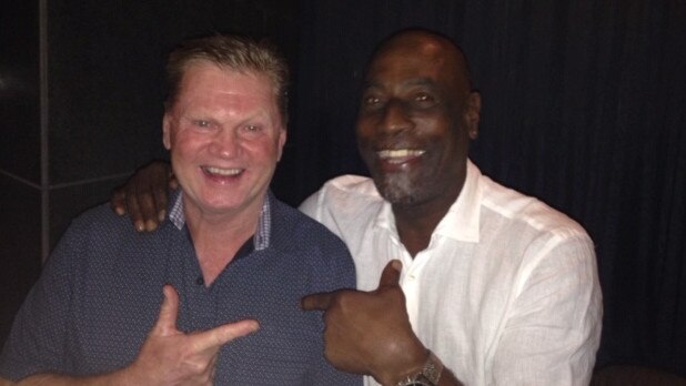 Paul Vautin and Viv Richards for Sunday Session col