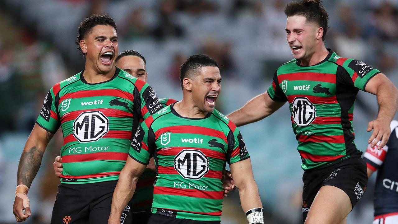 Ilias is still very tight with Souths players and regrets not being able to come up against Cody Walker this weekend. Picture: Matt King/Getty Images