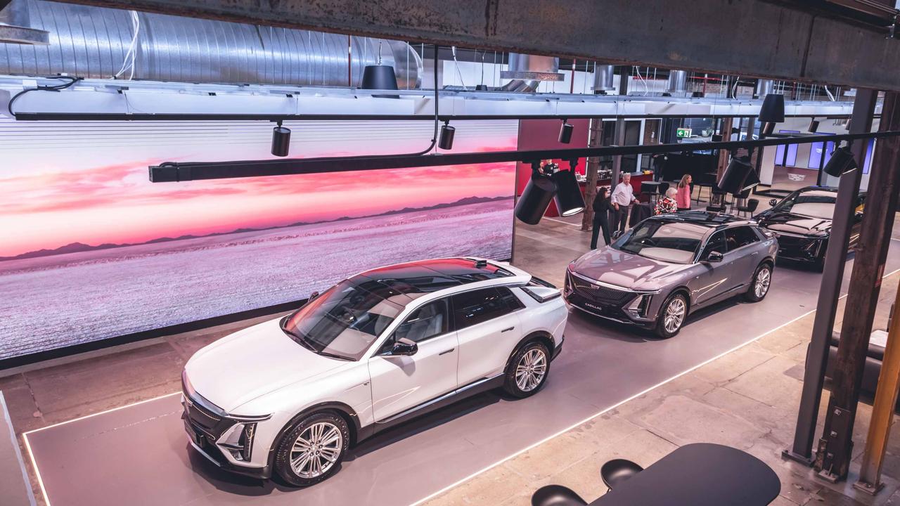 The country's first Cadillac Experience Centre occupies a stunningly designed open-plan space in the newly developed Rosebery Engine Yards retail and lifestyle precinct. Picture: Supplied