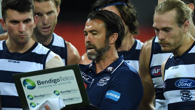 Chris Scott has been compared to American football coach Bill Belichick. Picture: Getty Images