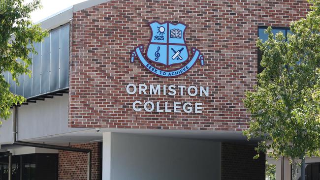 Schools. Ormiston College. Pic Jono Searle.