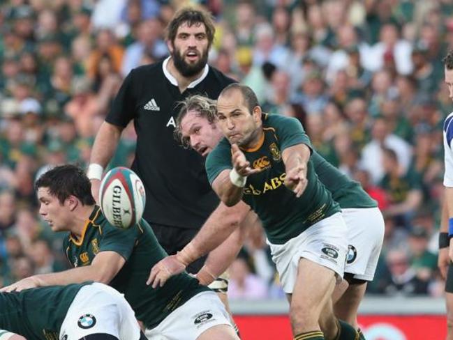 The Brumbies were chasing South Africa’s Fourie du Preez.