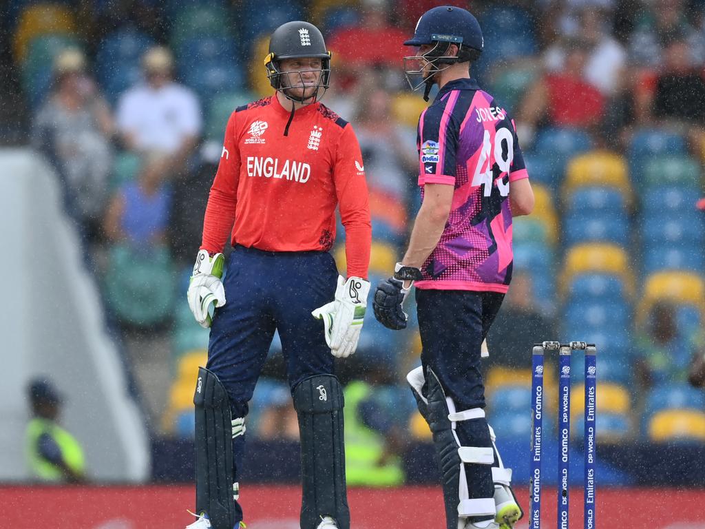 The no result against Scotland makes things very interesting for England. Picture: Gareth Copley/Getty Images