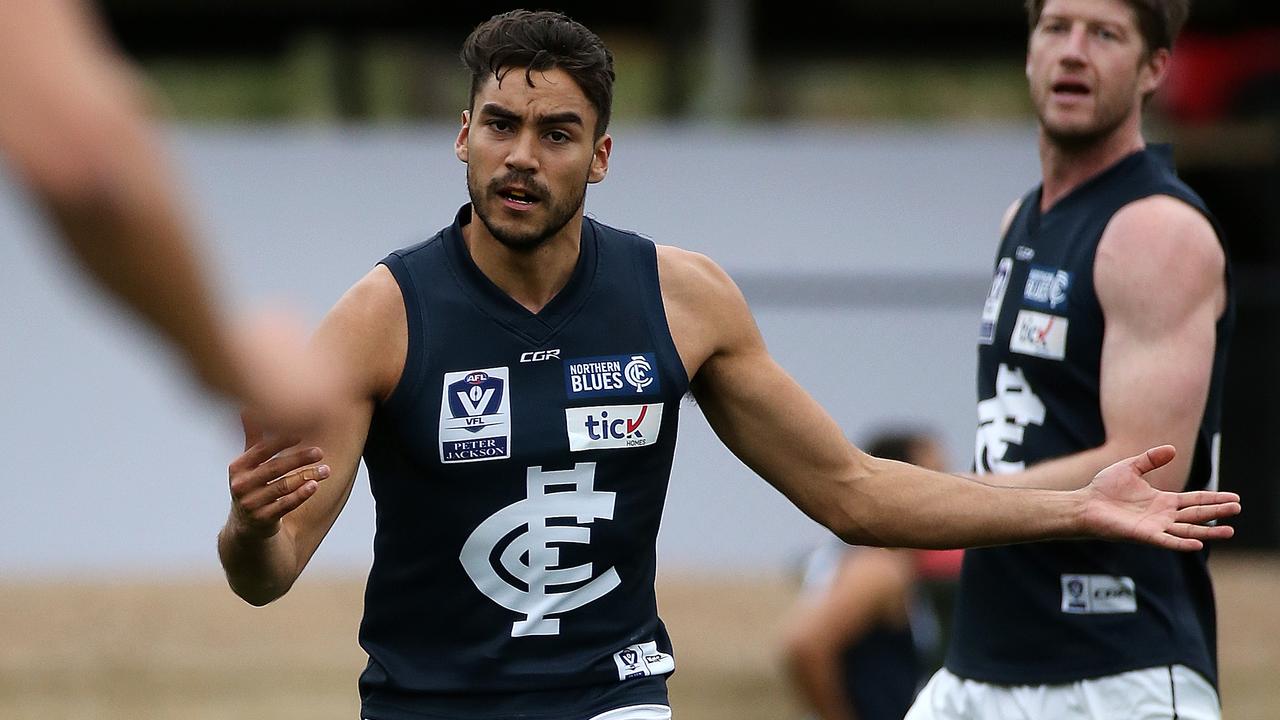 Ethan Penrith in action for Northern Blues.