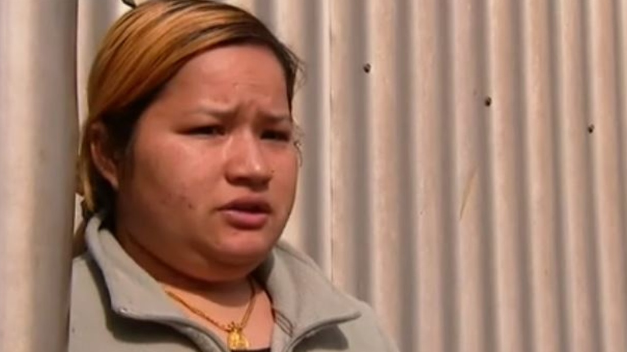 Aaryan’s mother Sxirijana Gurung thanked Mr Owens for his heroism. Picture: 9 News