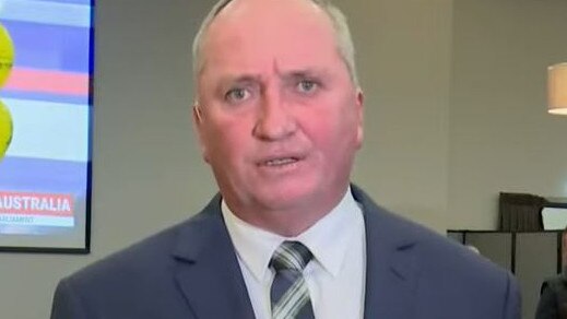 Barnaby Joyce ripped into the independents on the ABC.