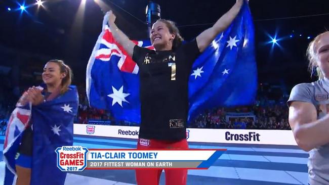 Tia-Clair Toomey, the fittest woman on the planet.