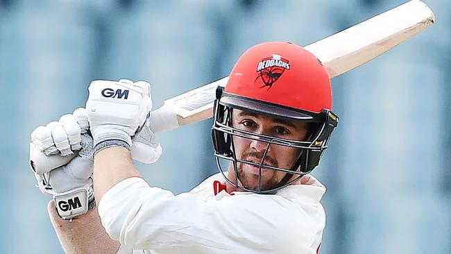 Travis Head was among the runs as he warmed up for Pakistan tour.