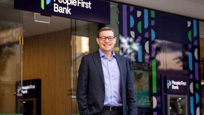 Steve Laidlaw, People First Bank CEO. Picture: James Elsby