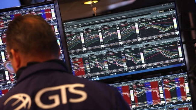 Stocks dropped Friday on fresh trade tensions. Picture: Timothy A. Clary/AFP/Getty Images
