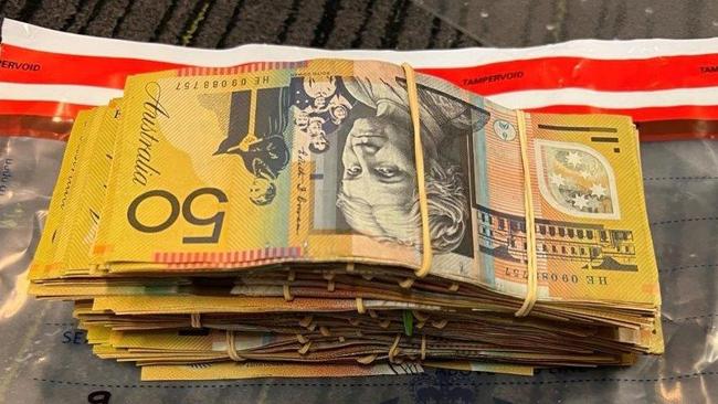 Cash was also seized. Picture: NSW Police