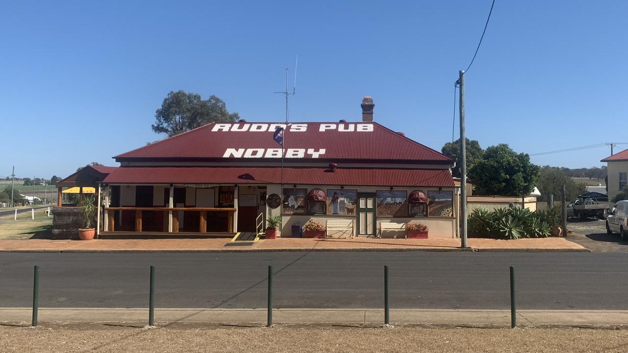 The famous Rudd's Pub at Nobby, named after legendary poet Steele Rudd, has been listed for sale through SGW Hotel Brokers.