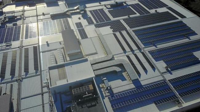 This Gympie letter writer says: Here&#39;s a thought: if the governments are so hell bent on using renewable power, why aren&#39;t public buildings adorned with solar panels? Picture: MegaWatt Power