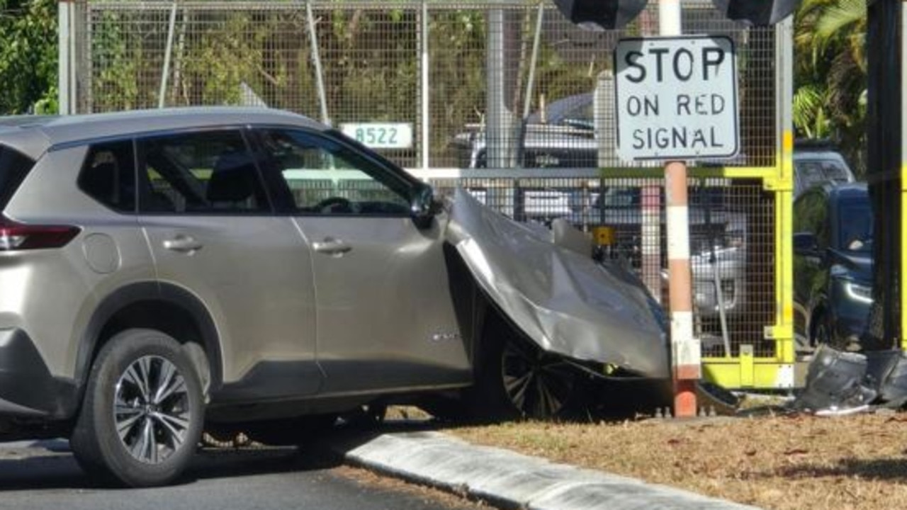 A motorist collided with a cane train on Monday morning in Far North Queensland, igniting a heated debate among residents about the reasons behind two crashes in just one week. Picture: Supplied.