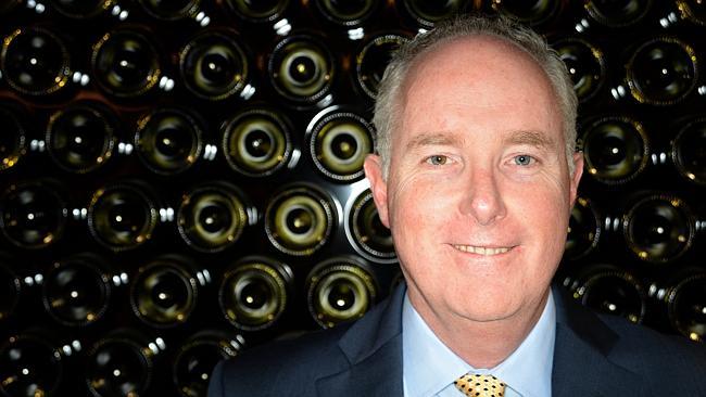 Treasury Wine chief Michael Clarke has announced a profit upgrade.