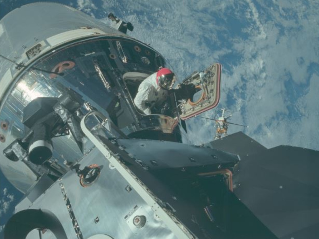 Pictures from NASA’s Apollo mission during Moon missions from 1969 to 1972. Picture: NASA/Flickr