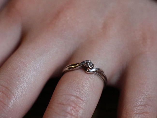 A man facing prison time after yelling at his ex-partner and forcing an engagement ring onto her finger. File Photo.