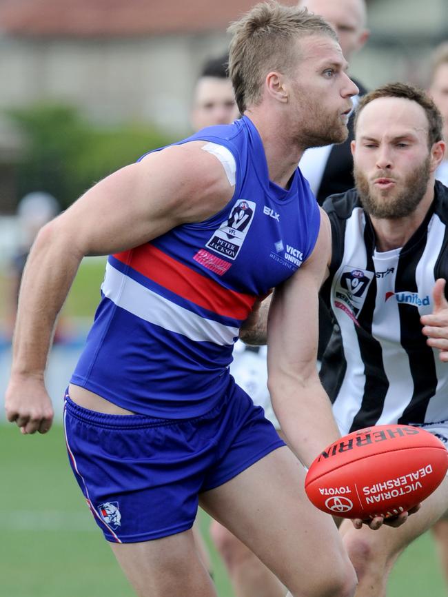 Jake Stringer spent time in the VFL. Picture: Andrew Henshaw