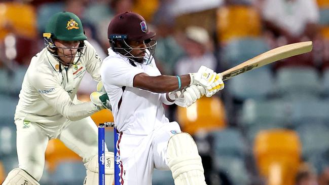 Kavem Hodge has frustrated the hosts. (Photo by Pat Hoelscher / AFP)