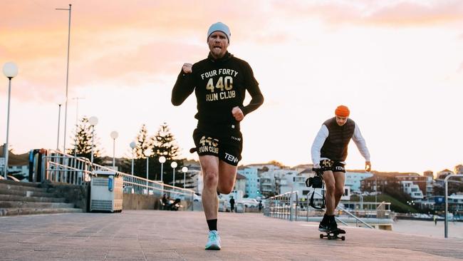 Now coming up to five years of sobriety, the laps he shares with others are a source of strength, communion and healing.