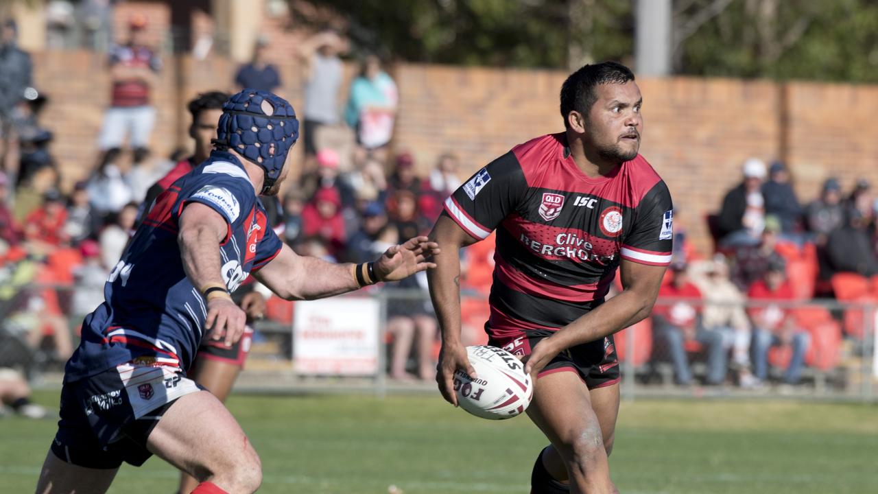 Cory McGrady, Valleys. TRL grand final, Valleys vs Warwick Cowboys. Sunday, 8th Sep, 2019.