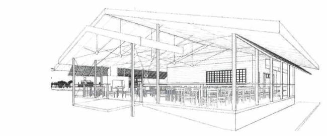 Plan for Imbil retail development - restaurant. Picture: Gympie Regional Council