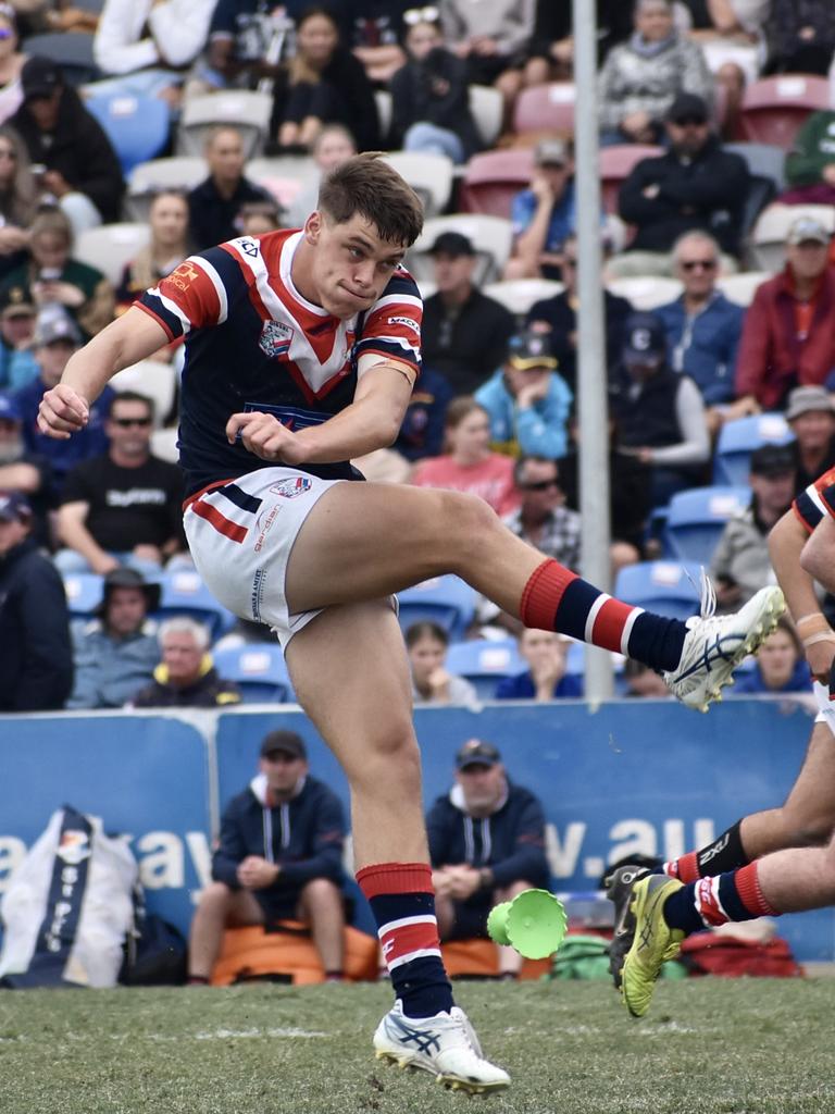 Cutters Kai Simon playing for Ignatius Park College Picture: Max O'Driscoll.