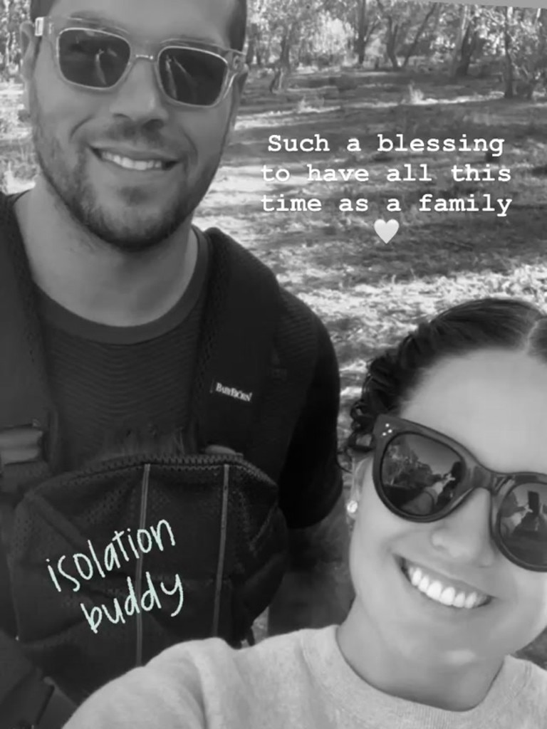 Jesinta and Buddy Franklin welcome baby boy | The Advertiser