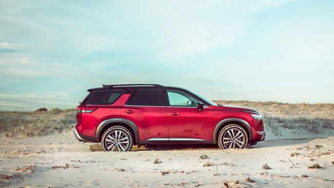 The range-topping Ti-L Pathfinder that Nissan Australia is about to launch locally.