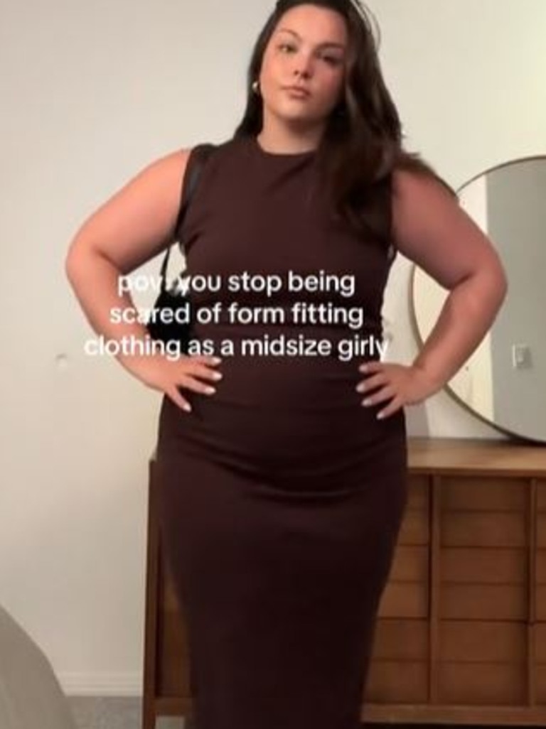 Mid-sized: viral TikTok trend celebrating women's normal bodies