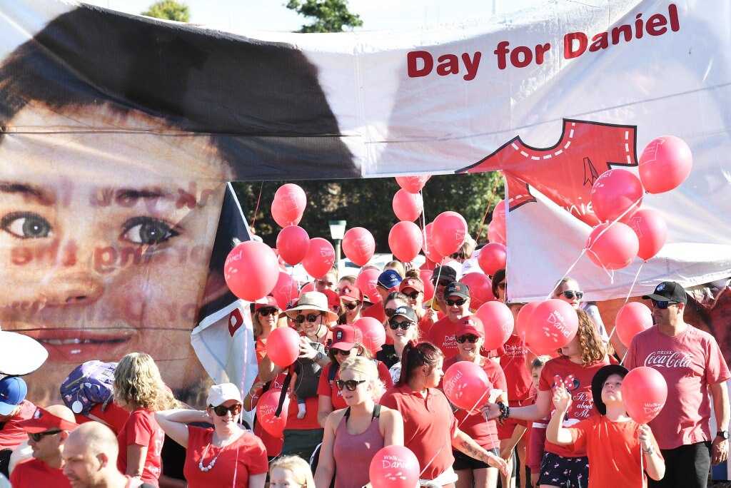 The 15th annual 'Walk for Daniel' on the Sunshine Coast. Photo: Patrick Woods. Picture: Patrick Woods