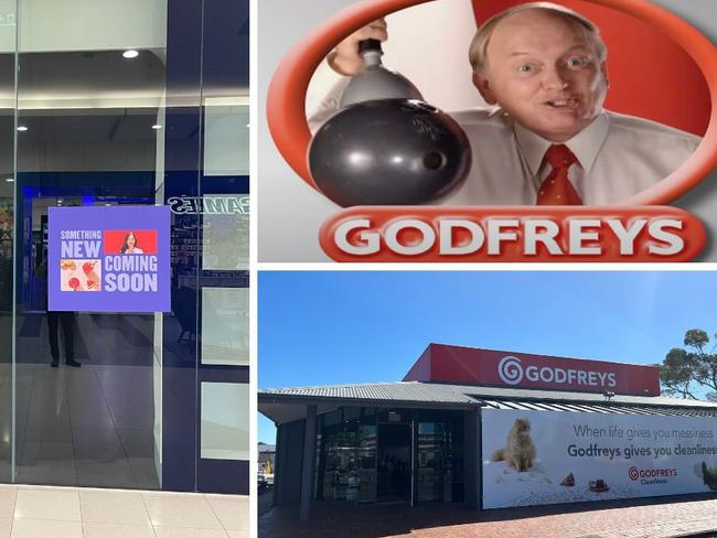 Godfreys store will be shuttered and its staff without a job as the iconic Australian vacuuming company announced it would be closed for good