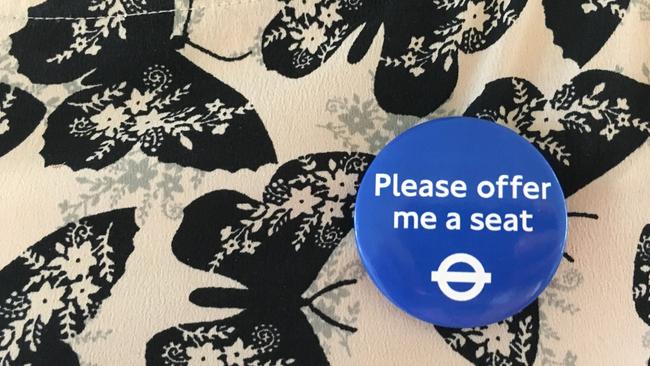 Transport for London is trialling “Please offer me a seat” badges for commuters with hidden health conditions.