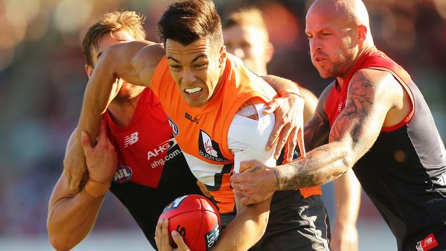 Dylan Shiel is al class for the Giants. Picture: Getty Images