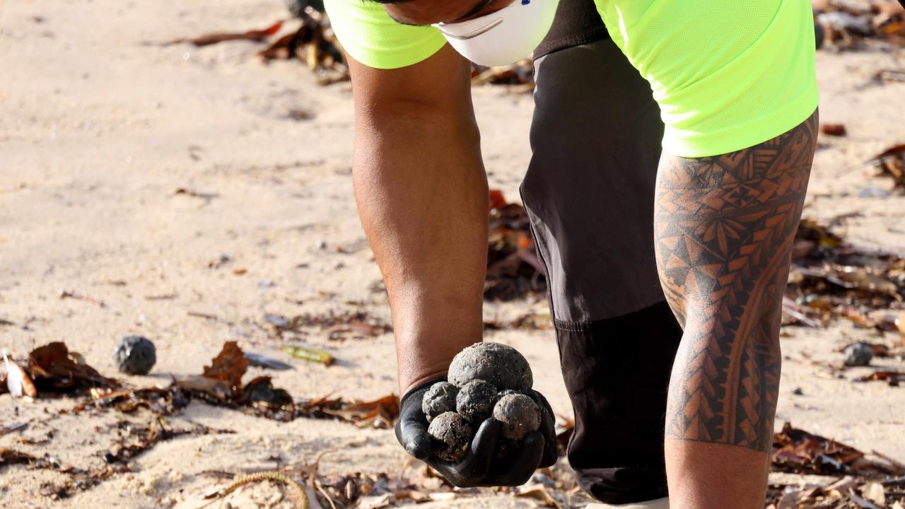 Sydney’s mystery black balls identified