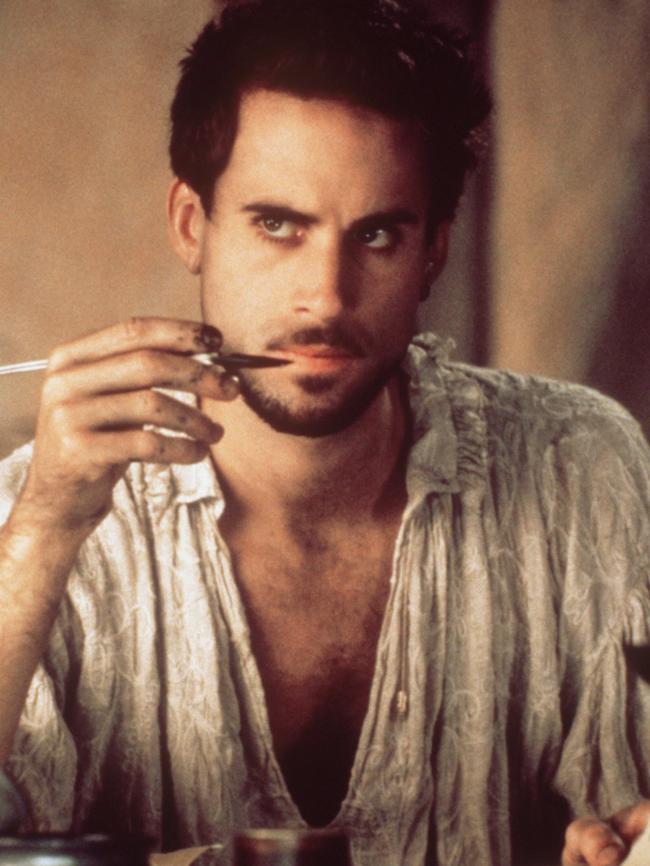 Fiennes in his best known role in Shakespeare In Love.