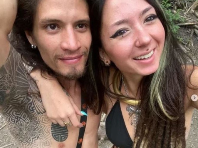 Shani Louk and her boyfriend Orión Hernández Radoux are missing. Credit: Instagram/shanukkk