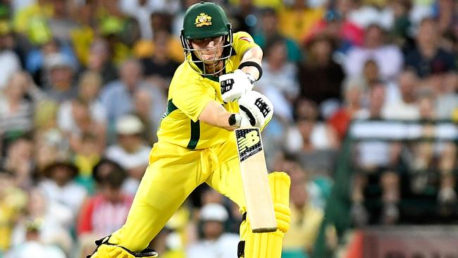 Steve Smith in action against England at Sydney Cricket Ground.