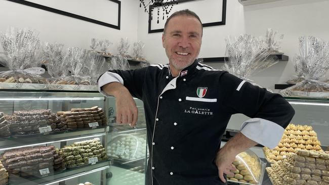 La Galette Patisserie director Imad Gerges at his North Parramatta shop.