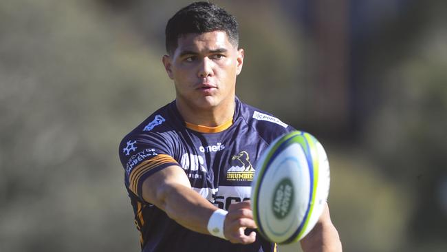 Noah Lolesio is back in the Brumbies side despite not playing since July