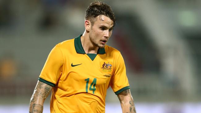 Chris Herd of Australia isn’t getting much game time for Aston Villa.