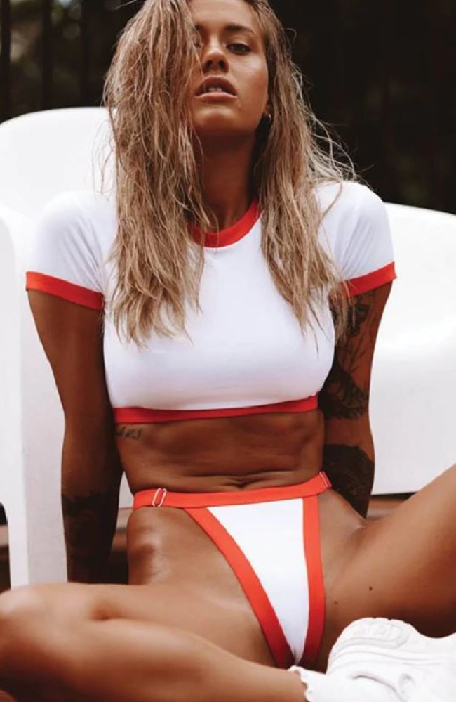 This photo sparked a global tiny bikini trend at the start of 2019. Picture: Beginning Boutique