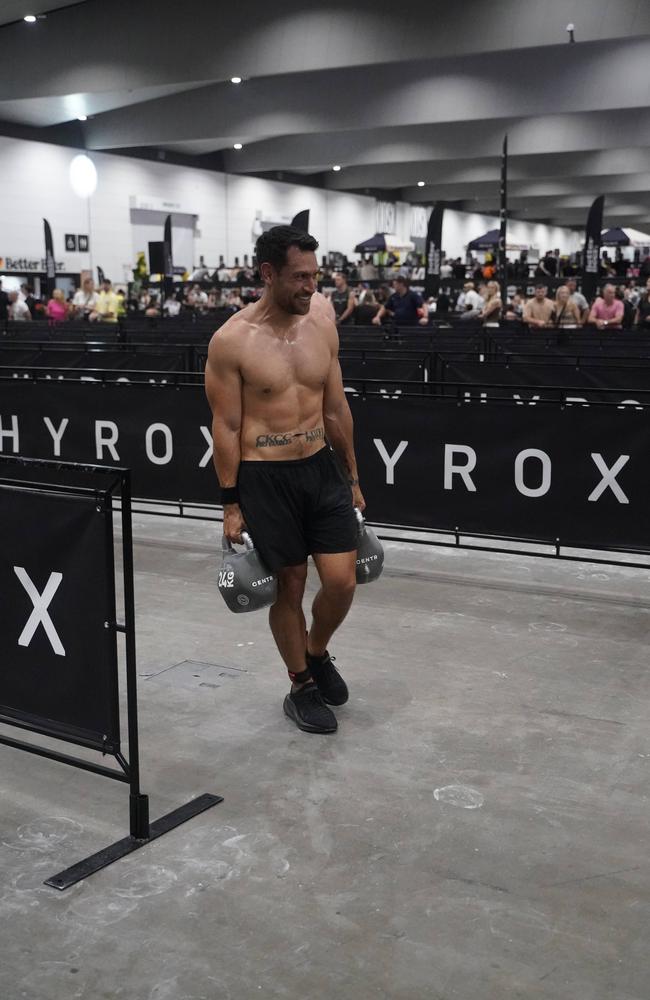 10000 athletes put their fitness to the test in a massive Hyrox competition this weekend (14-15 Dec) at Melbourne Exhibition and Convention Centre. Picture Valeriu Campan