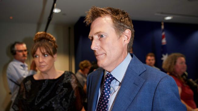 Attorney-General Christian Porter has been accused of raping a 16-year-old 33 years ago but has denied the allegations. Picture: AFP