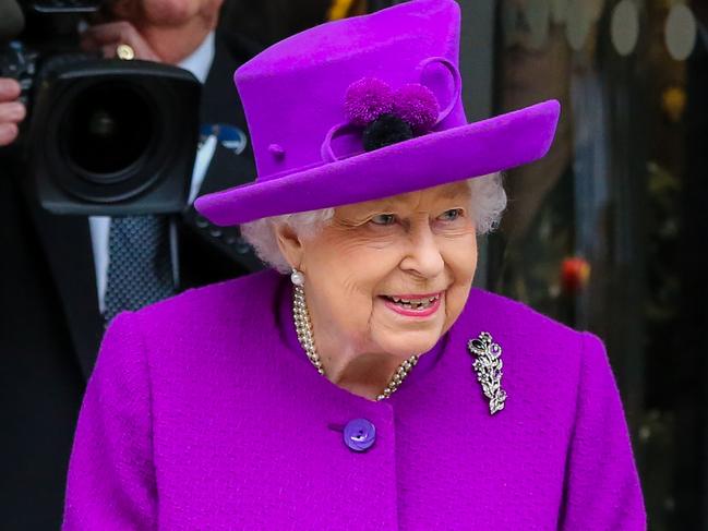 The Queen has cancelled her annual pre-Christmas lunch. Picture: Getty