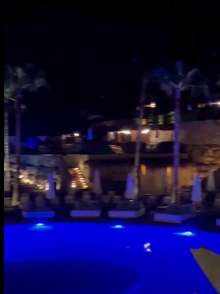 Jean Nassif’s social media took a video at the Lebanon resort.