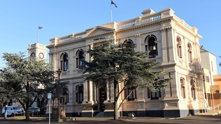 Maryborough Town Hall within Central Goldfields Shire Council.