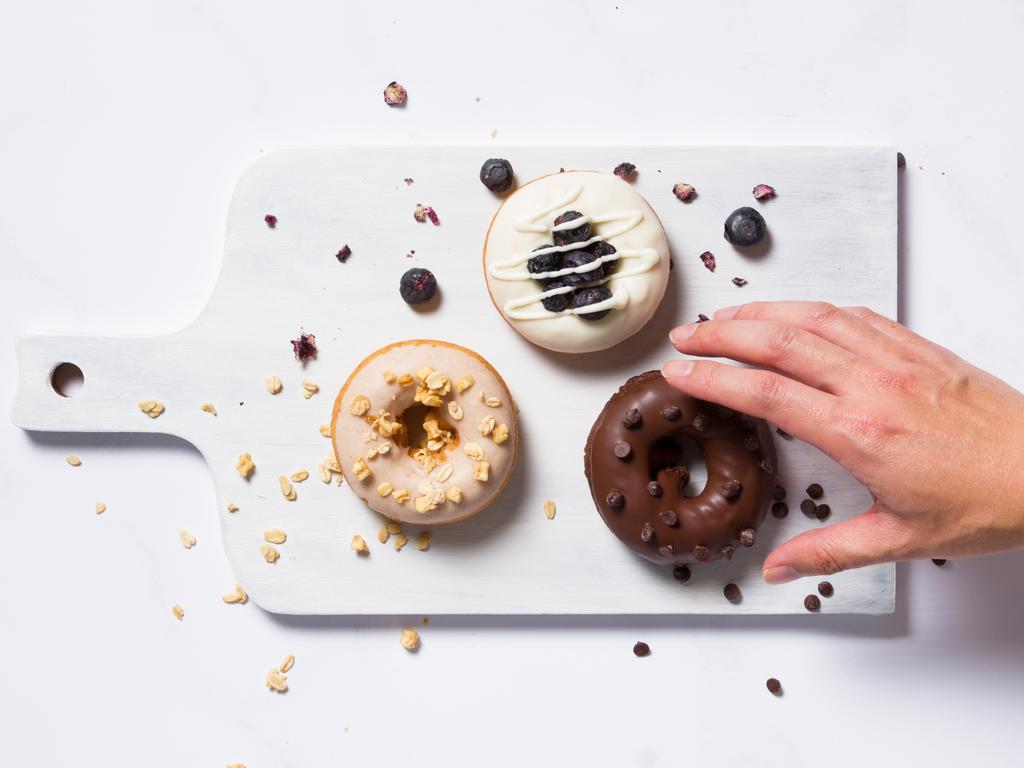 Krispy Kreme has released Duffins – a combination of doughnut and muffin. Picture: Supplied