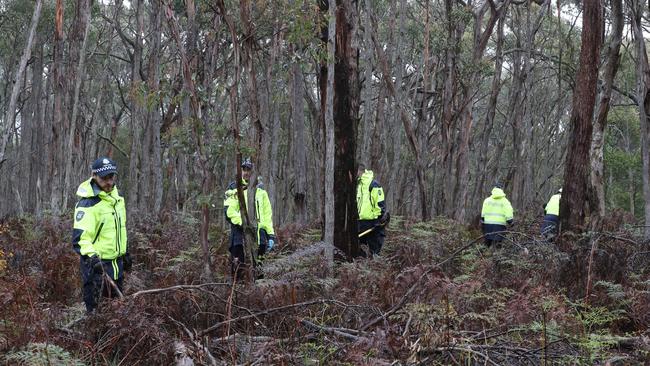 Police have continued to hold target search operations in the Ballarat region. Picture: NewsWire/ David Crosling