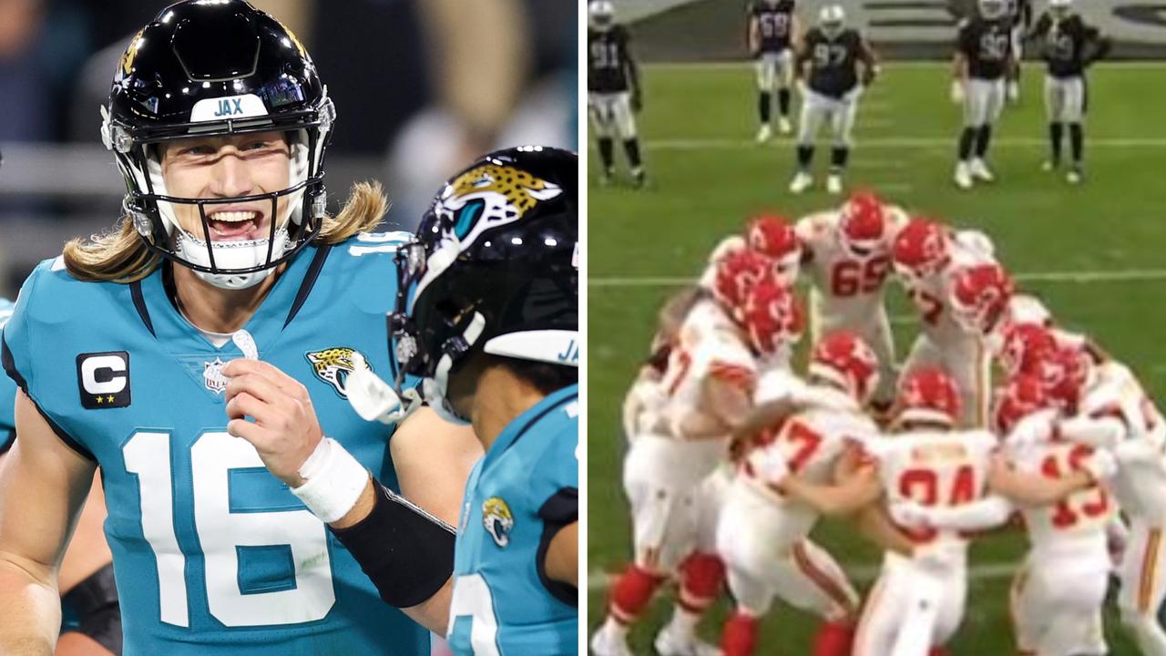 NFL 2023: Jaguars def Titans to win AFC South, Kansas City Chiefs ring  around the rosie video, trick play, reaction, snowglobe, Patrick Mahomes